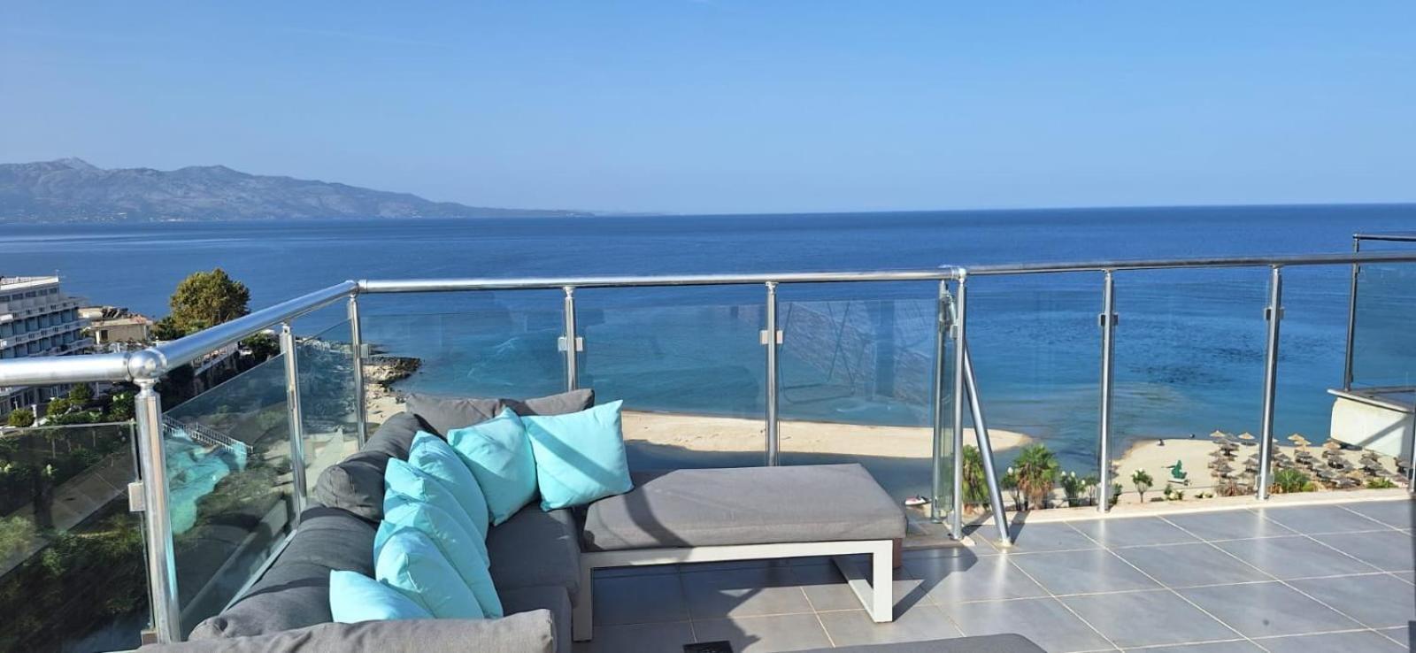 Sadet'S Penthouse Saranda Appartement Buitenkant foto