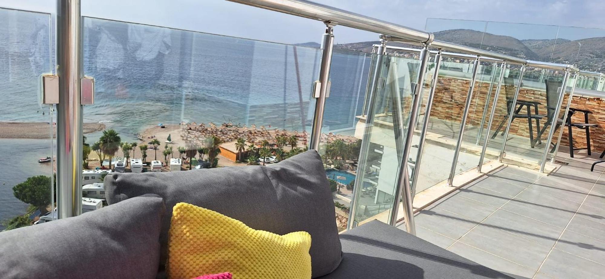 Sadet'S Penthouse Saranda Appartement Buitenkant foto