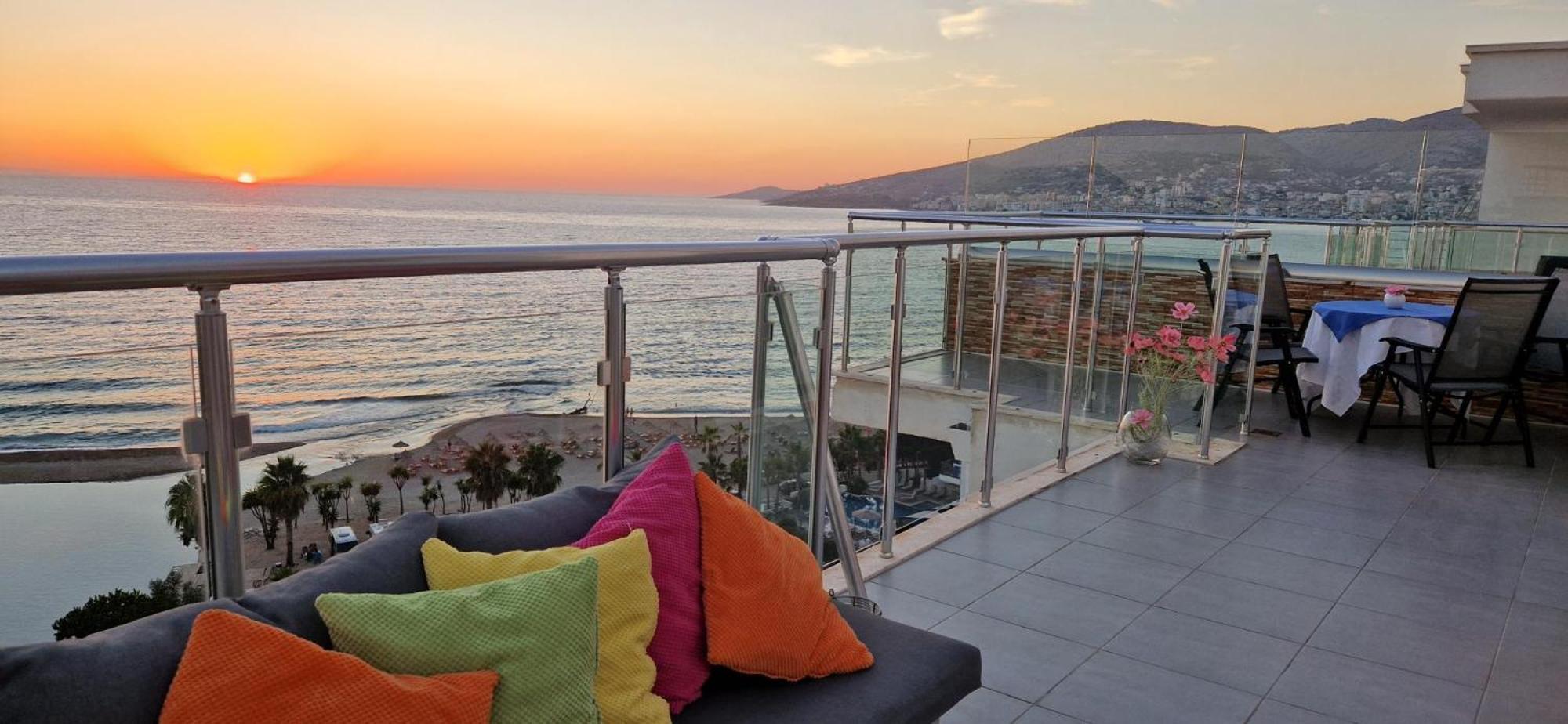 Sadet'S Penthouse Saranda Appartement Buitenkant foto