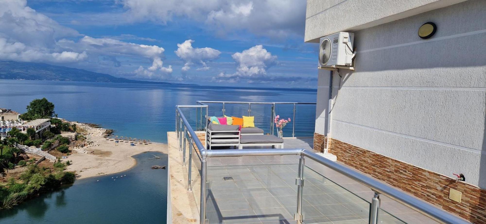 Sadet'S Penthouse Saranda Appartement Buitenkant foto