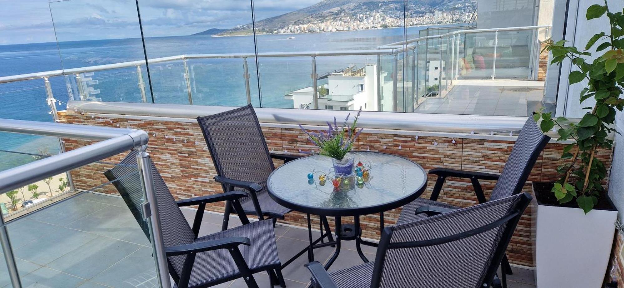 Sadet'S Penthouse Saranda Appartement Buitenkant foto