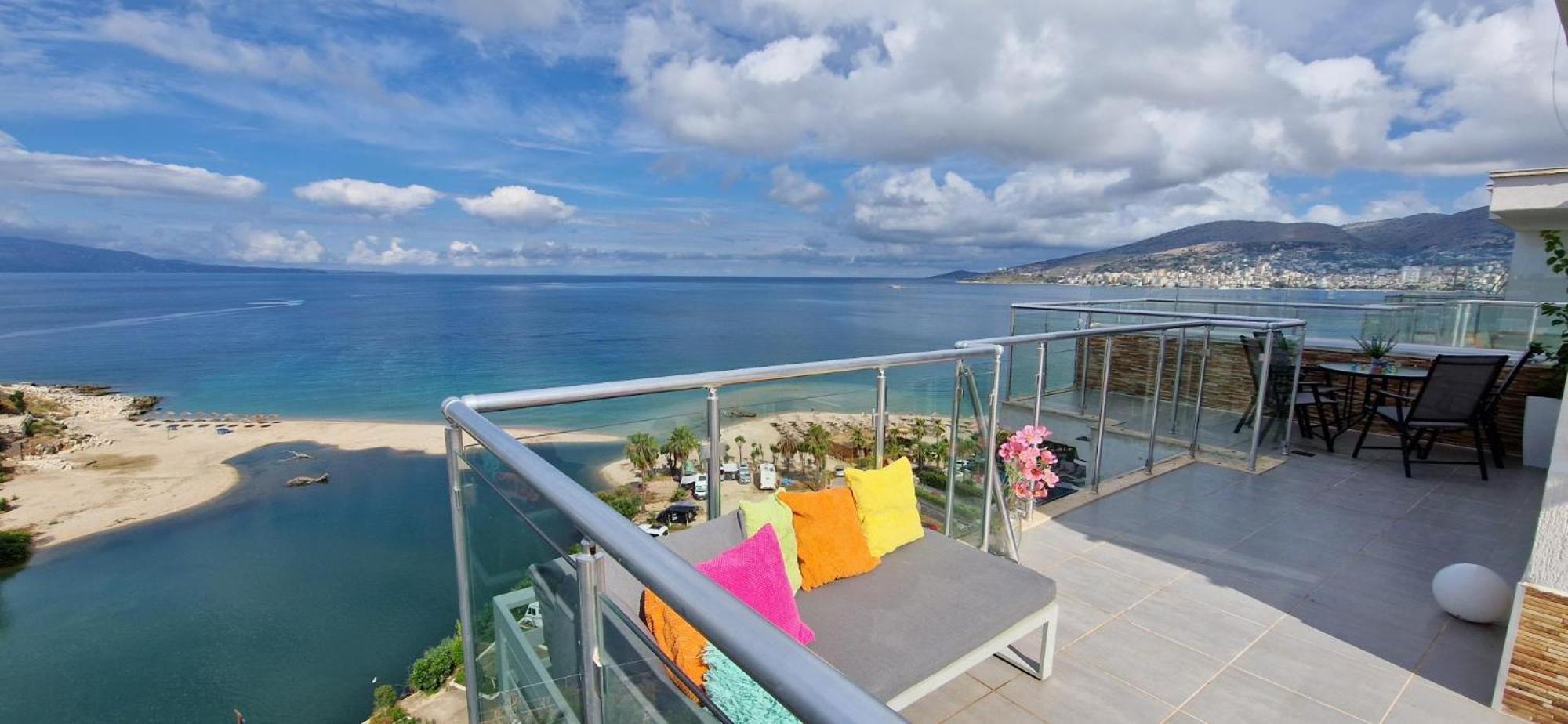 Sadet'S Penthouse Saranda Appartement Buitenkant foto