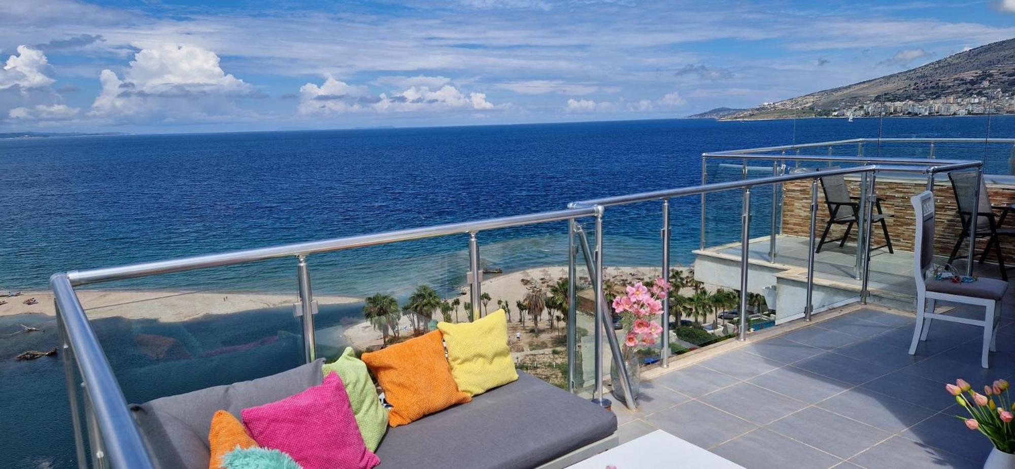 Sadet'S Penthouse Saranda Appartement Buitenkant foto