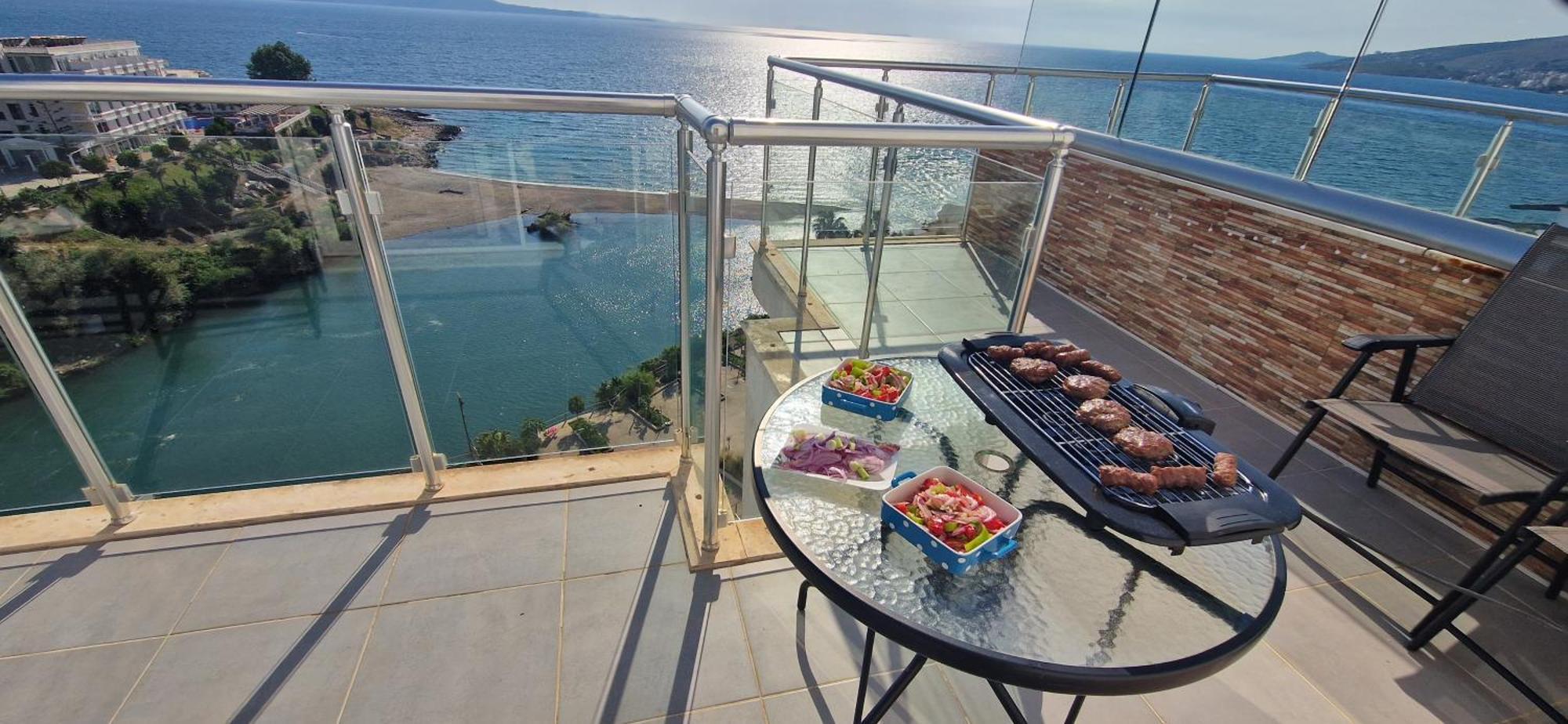 Sadet'S Penthouse Saranda Appartement Buitenkant foto