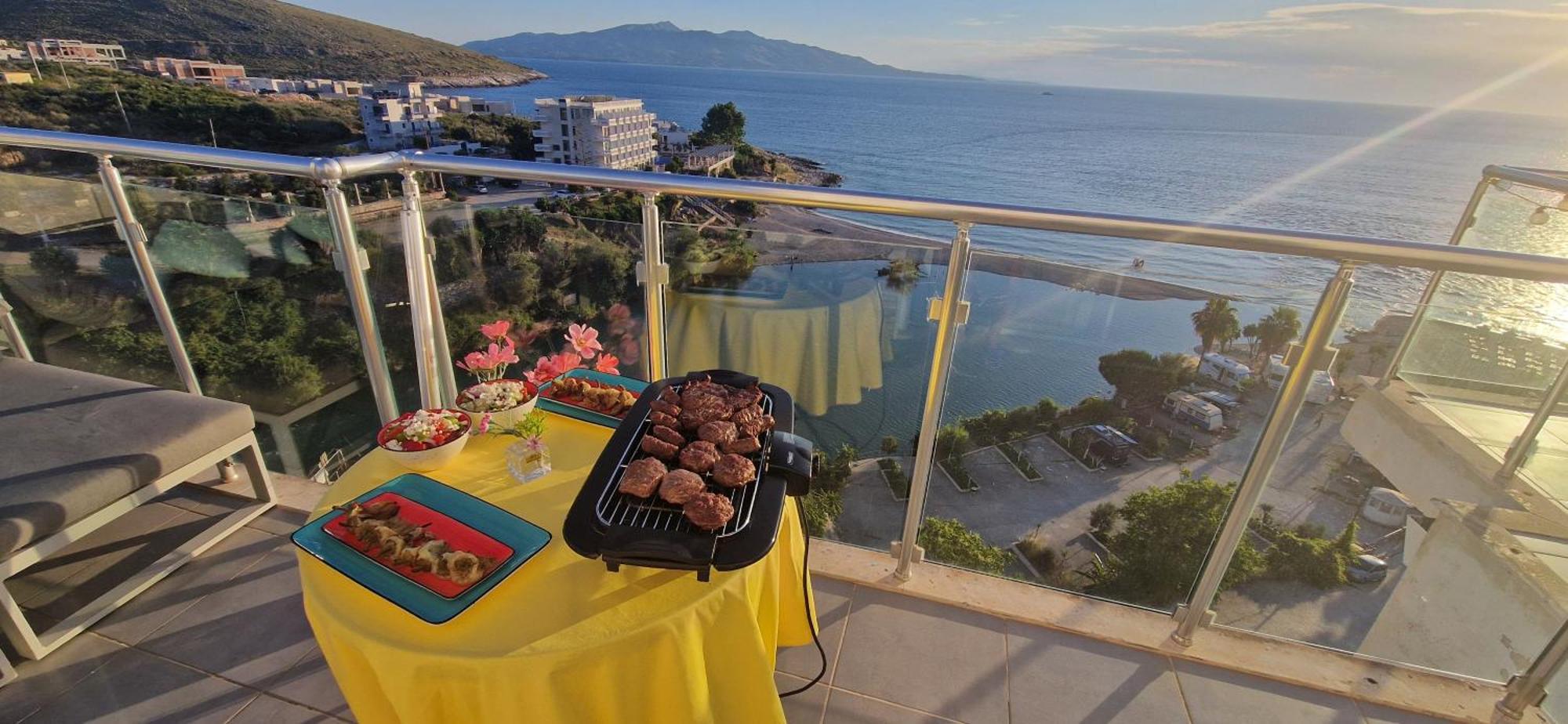 Sadet'S Penthouse Saranda Appartement Buitenkant foto