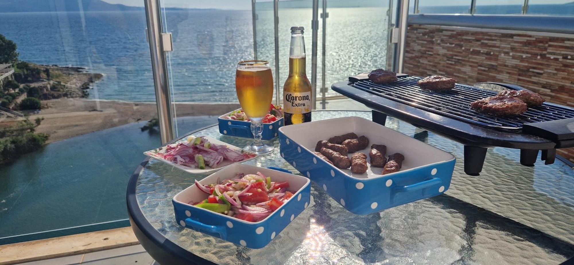 Sadet'S Penthouse Saranda Appartement Buitenkant foto
