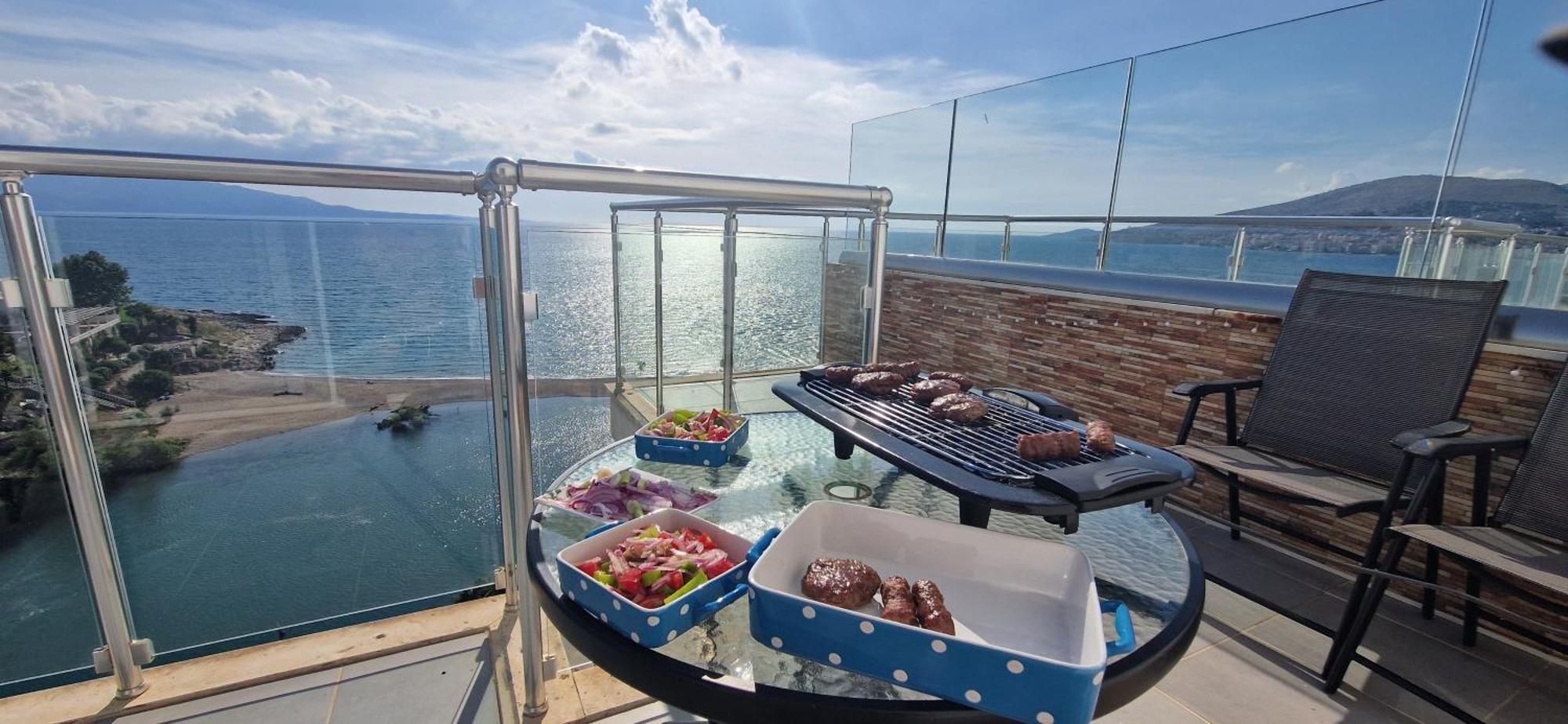 Sadet'S Penthouse Saranda Appartement Buitenkant foto